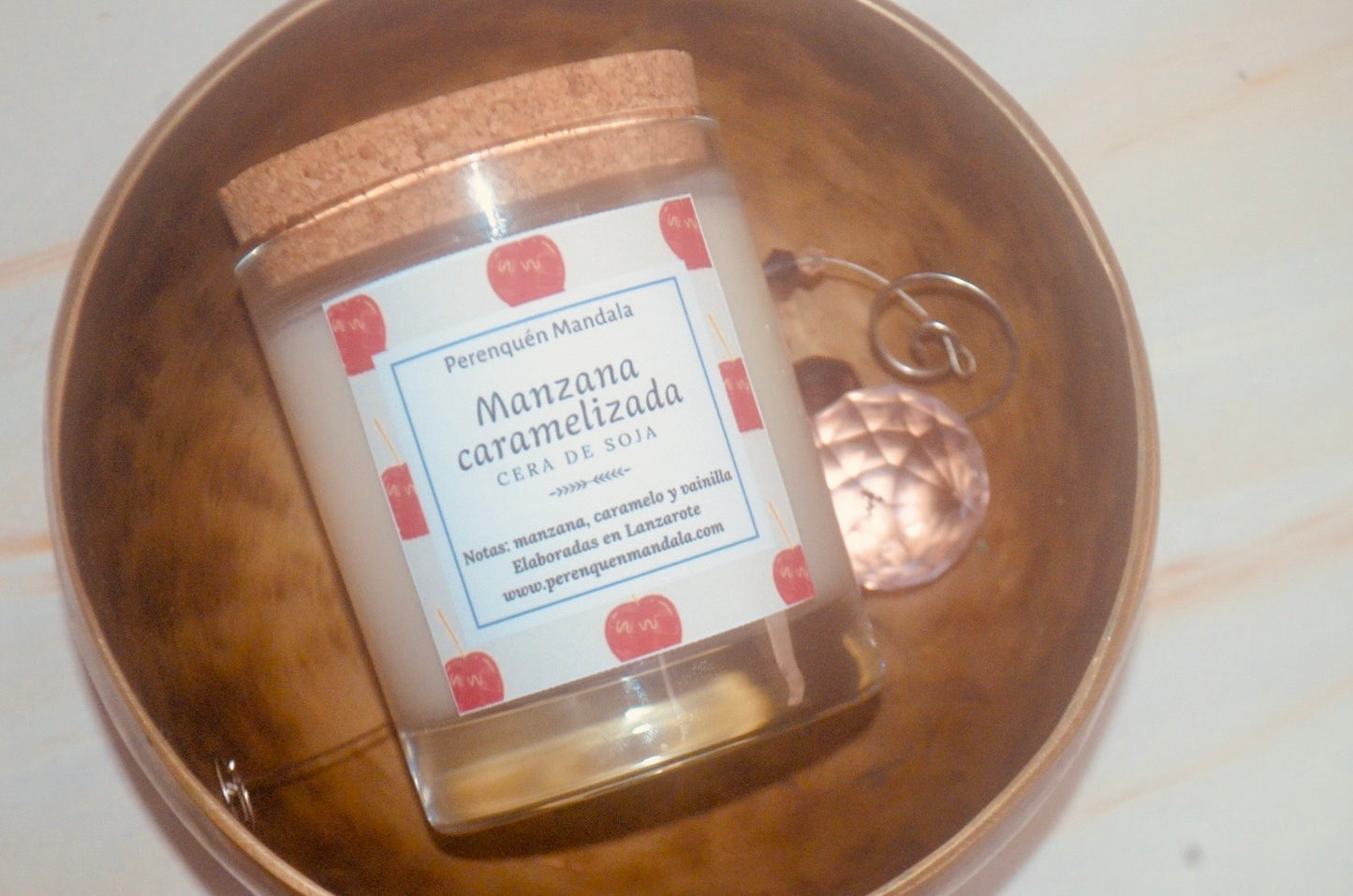 Vela Manzana Caramelizada