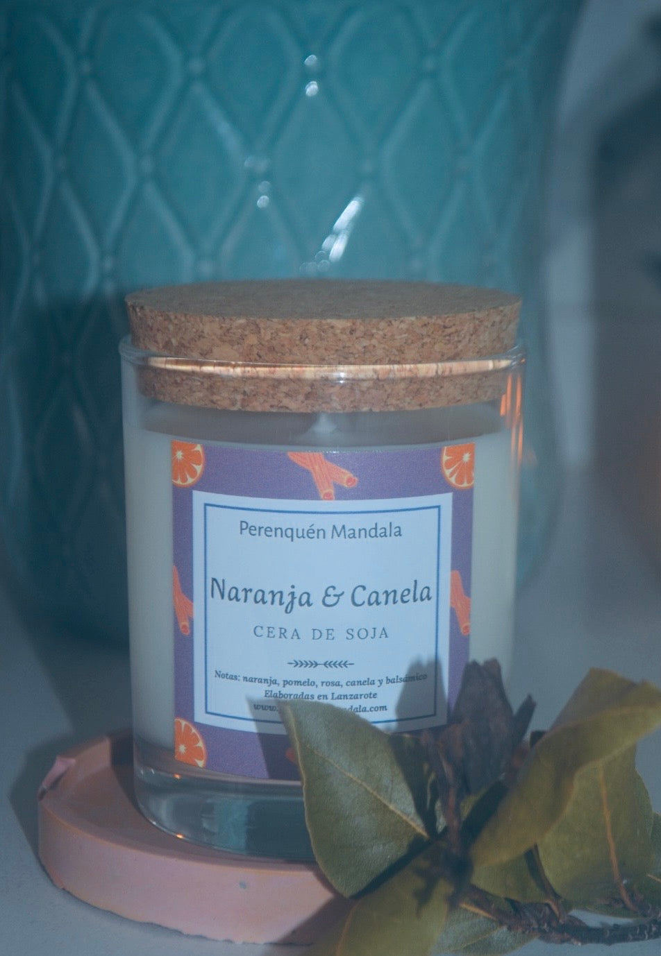 Vela Naranja & Canela