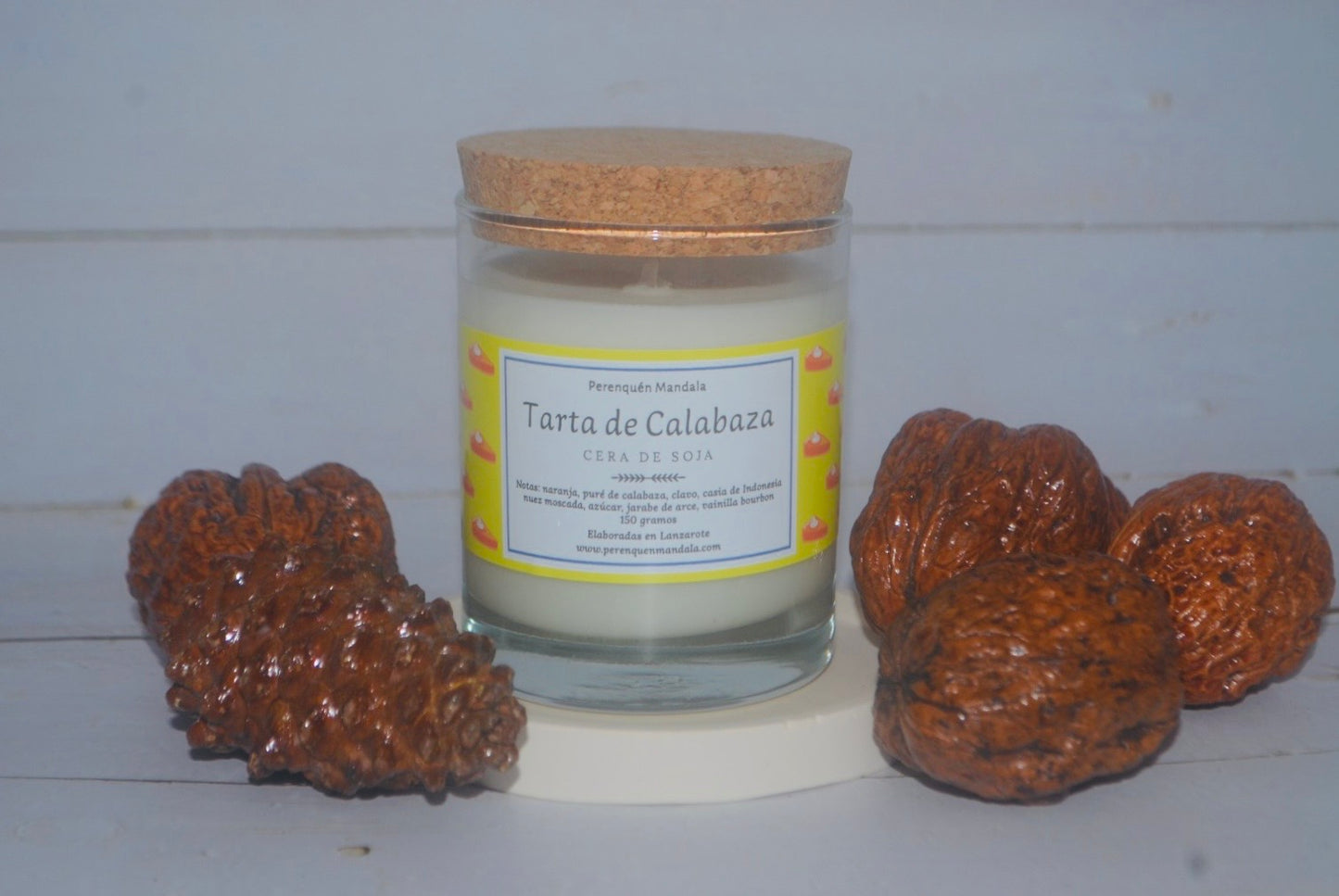 Vela Tarta de calabaza